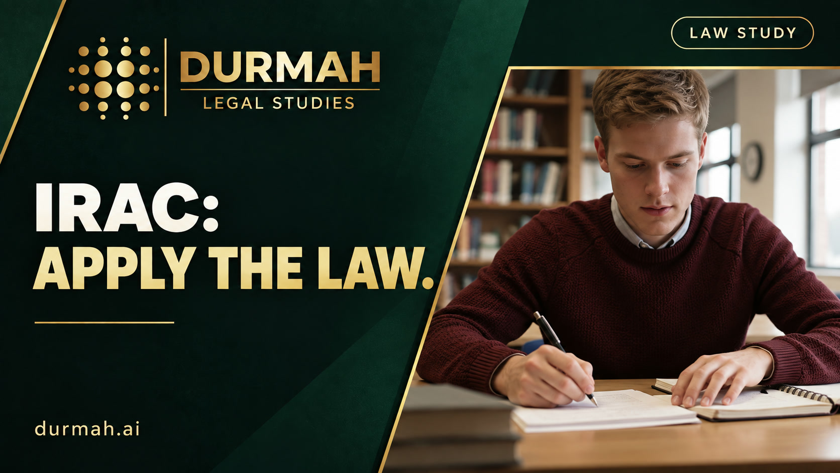 Cover for IRAC Explained: Applying Rules to Facts | Law Problem Questions